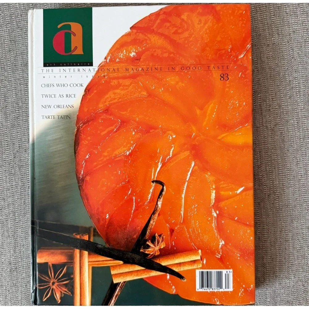 Lot of 3 ART CULINAIRE International Magazines Volumes 83-‎ 85- 86